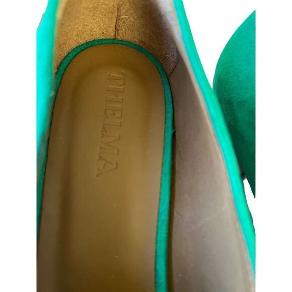 THELMA THE TOWN SLIPPER - PALM  Size 38, USA Size 7 Retails $388.00 - Picture 12 of 15